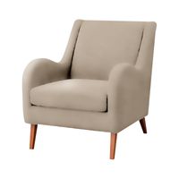 BUTACA DOMINICK MAVISAC COLOR BEIGE - ULTRA CUERO