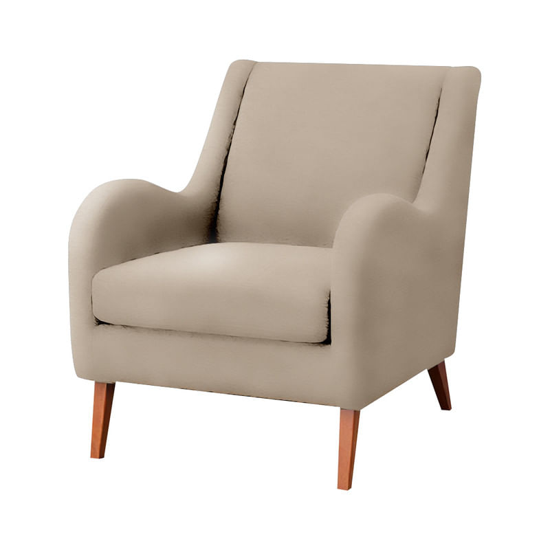 BUTACA DOMINICK MAVISAC COLOR BEIGE - ULTRA CUERO