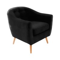 BUTACA BALARK MAVISAC COLOR NEGRO - ULTRA CUERO