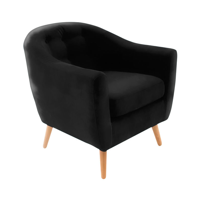 BUTACA BALARK MAVISAC COLOR NEGRO - ULTRA CUERO