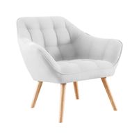 BUTACA DALTON MAVISAC COLOR BLANCO - ULTRA CUERO