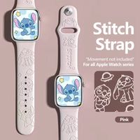 Correa Para Apple Watch 42-44-45-49 / Palo Rosa Stitch