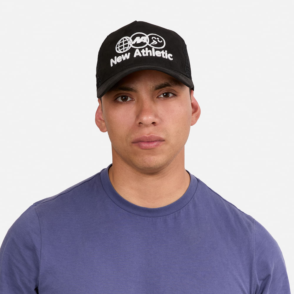 Gorra New Athletic Zenix Negro Unisex