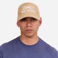 Gorra New Athletic Zenix Beige Unisex
