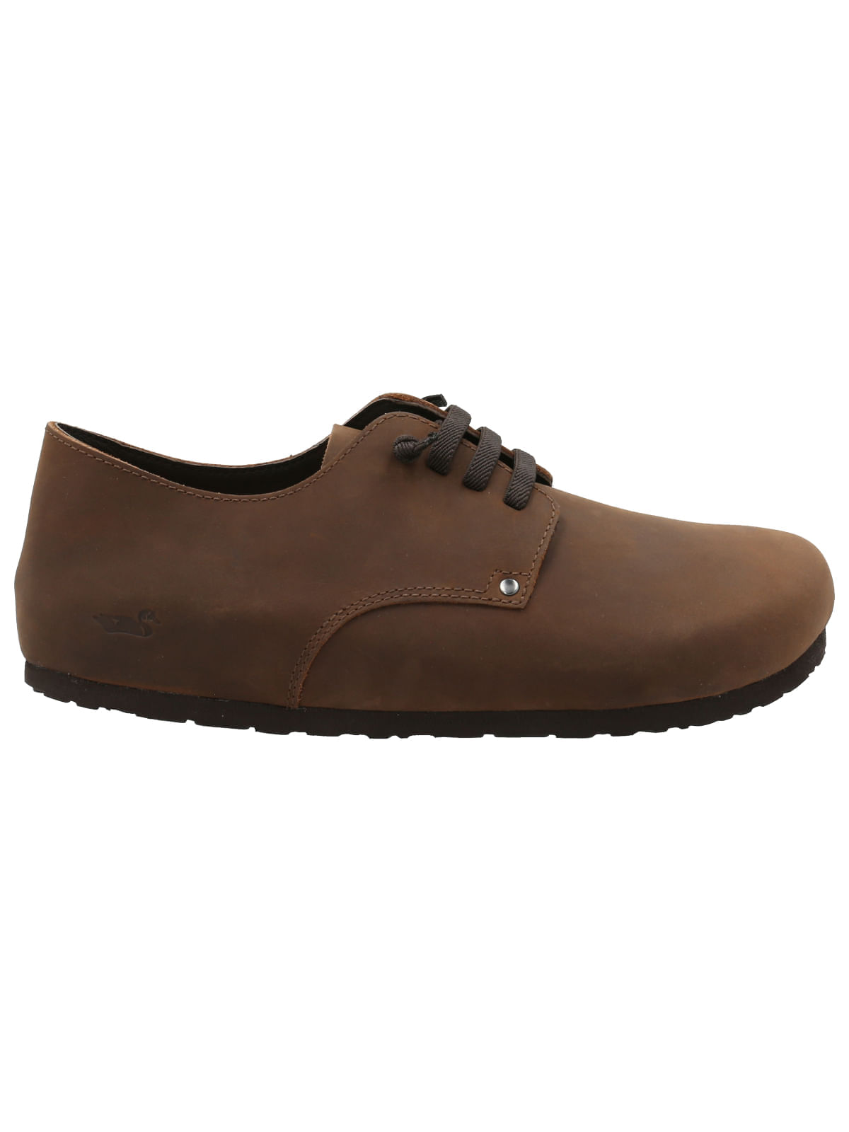 Zapato Para Mujer Cuero Gennova Marrón Rockford