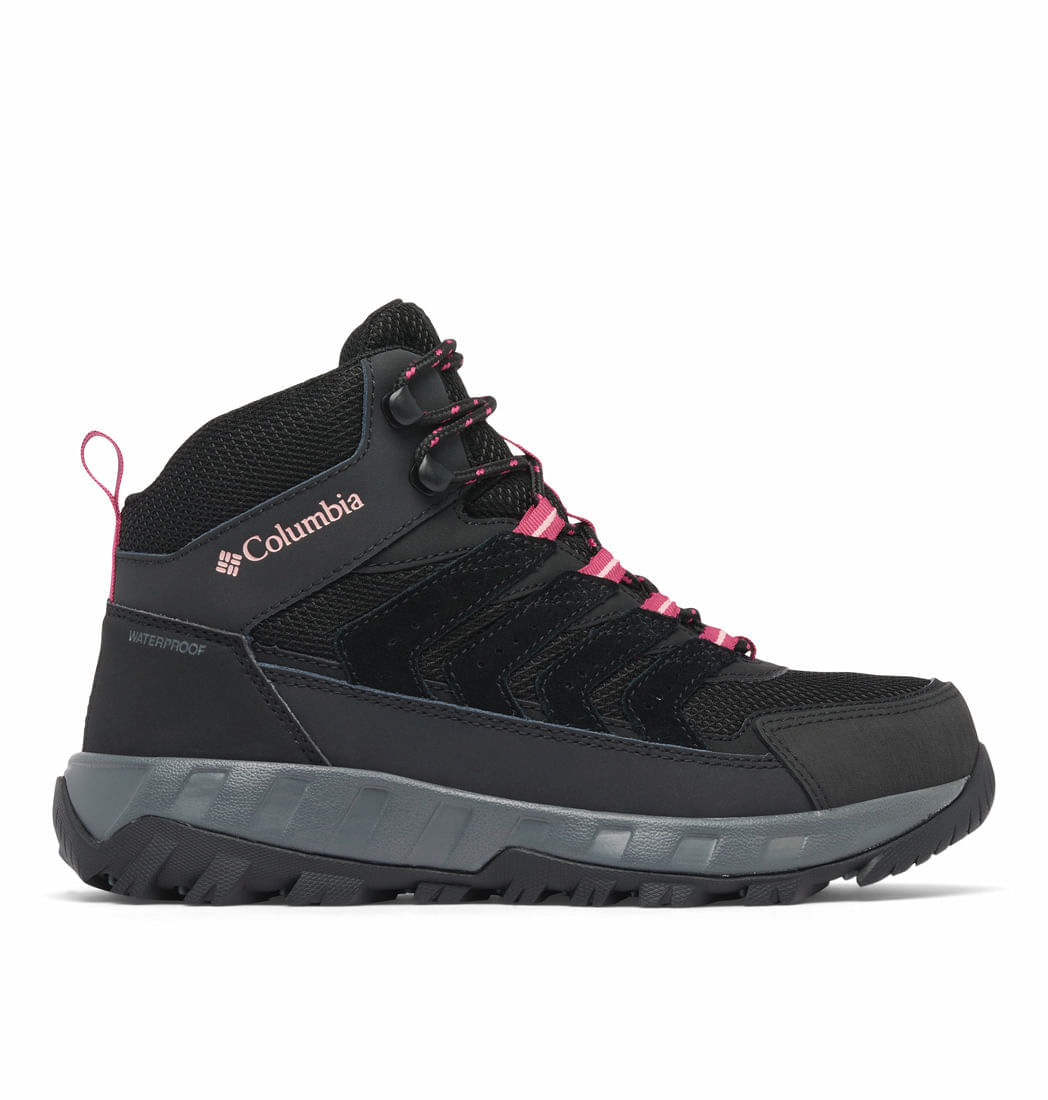Bota Para Mujer Strata Trail™ Mid Waterproof Negro Columbia