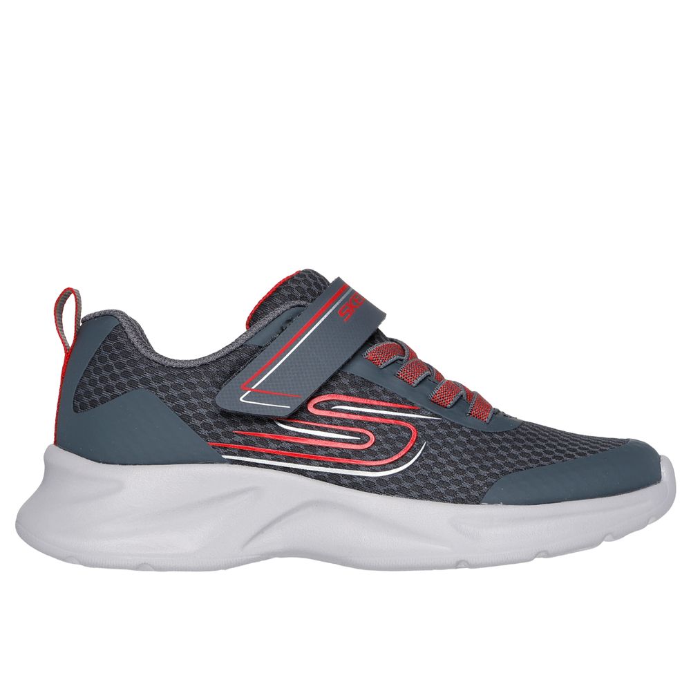 Zapatillas Urbanas Skechers Niño Dynamatic 405112L-Ccrd Gris