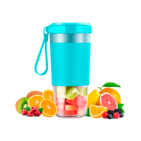 Mini licuadora portátil para jugos recargable entrada usb