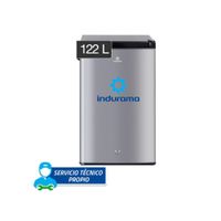 FRIGOBAR INDURAMA 122 L RI159CR ACERO