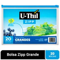 Bolsas conservadoras U-THIL Grandes herméticas Paquete 20Un
