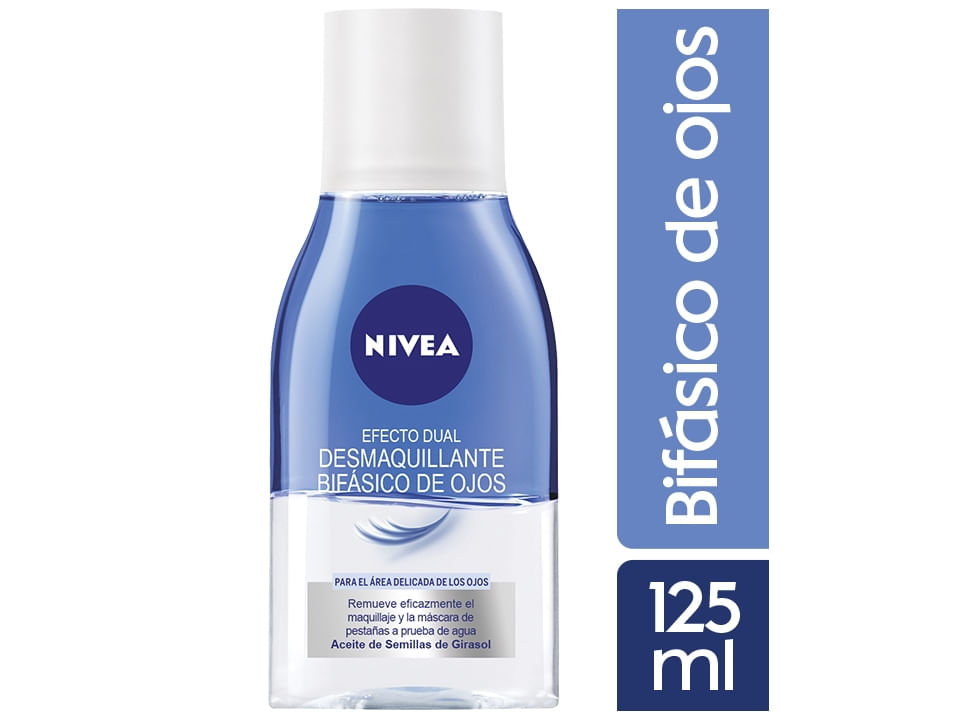 Desmaquillante Bifásico Nivea para Ojos - Frasco 1 UN