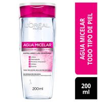 Agua Micelar Desmaquillante L'Oréal Paris Skin Care Piel Sensible - Frasco 200 ML