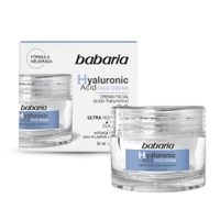 Crema Facial Babaria Ácido Hialurónico - Pote 50 ML
