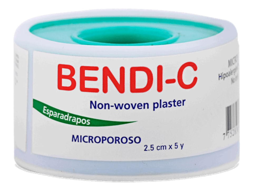 Esparadrapo Bendi-C Microporoso 2.5 cm x 5Y - Unidad 1 UN