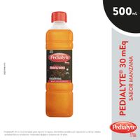 Pedialyte 30mEq Sabor Manzana - Frasco 500 ML