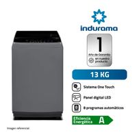 Indurama Lavadora Automática 3LT LRI-13DGR