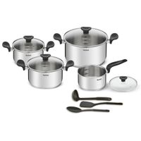Set De Ollas Acero Inoxidable 11Pz Primary T-Fal