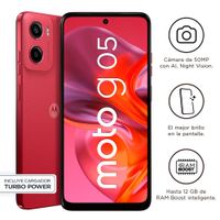 Celular Motorola G05 6.67"" 4GB RAM 128GB Rojo