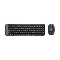 Teclado & Mouse MK220 Wireless Compacto