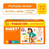 Pañales Ninet Bigpack Talla XL