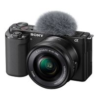 Cámara Digital Sony ZV E10L Alpha para Vlogs Aps-C con Lente16-50mm