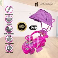 Correpasillo Guiador a Batería «TOKUMBO PRO II» Rosa