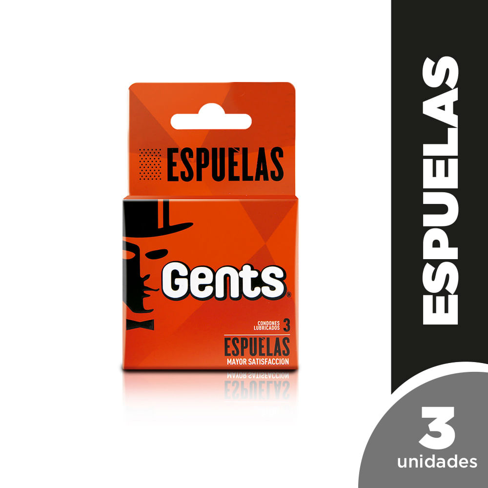Preservativos Gents con Espuelas - Caja 3 UN