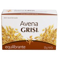 Jabón Natural Equilibrante  Avena Grisi - Barra 125 G
