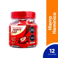 Forticao Hierro Hemínico Chocolate en Barra