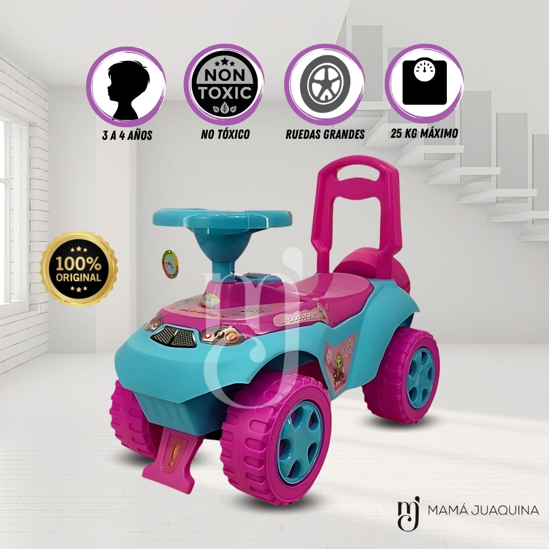Correpasillo Montable «KIDRUSH» Rosa