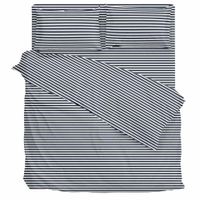 Sábana DECO HOME Micro Queen Raya Gris