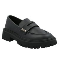 Mocasín Para Mujer Sintético West Negro Hush Puppies