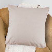 Cojín de color entero Miel Beige 45x45cm Orange