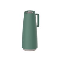 Jarra Térmica Tramontina Exata en Plástico Verde con Ampolla de Vidrio 1 L - 6-61636107 - MEGA IMPOR