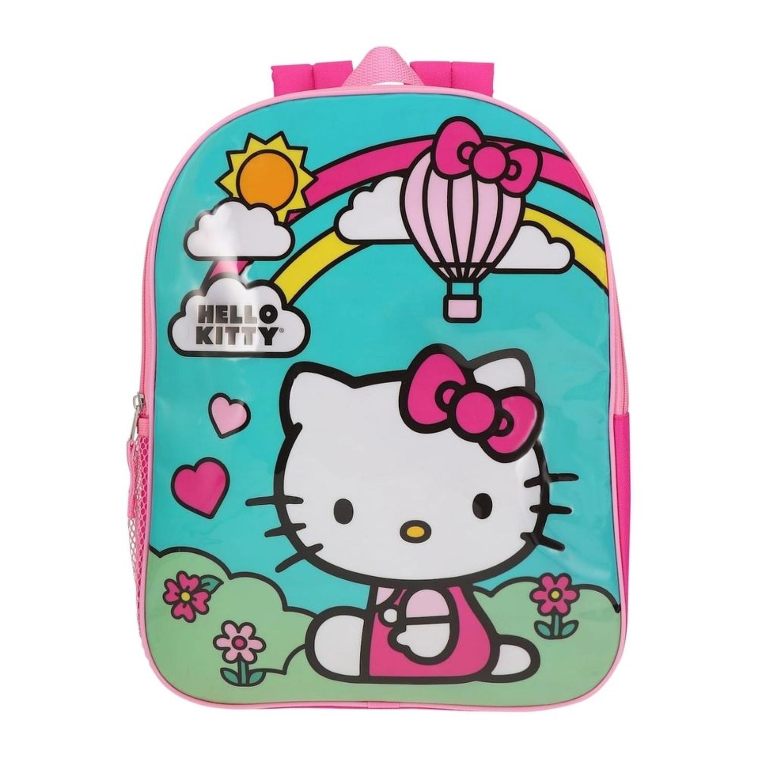 Mochila Escolar Hello Kitty Sanrio - 38 cm