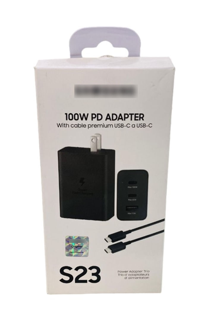 CARGADOR PARA SAMSUNG - 100 WATTS - ULTRA CARGA RAPIDA