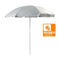 Sombrilla de playa Blanca 200cm Protección UV FP50+ Orange