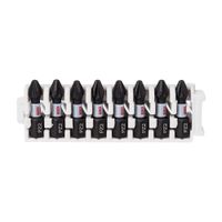 Punta pozidriv 2x25mm.8u Impact Control