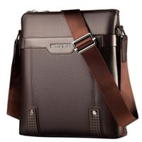 Makeway - Morral QM-18067-CF Bolso Hombre cuero PU