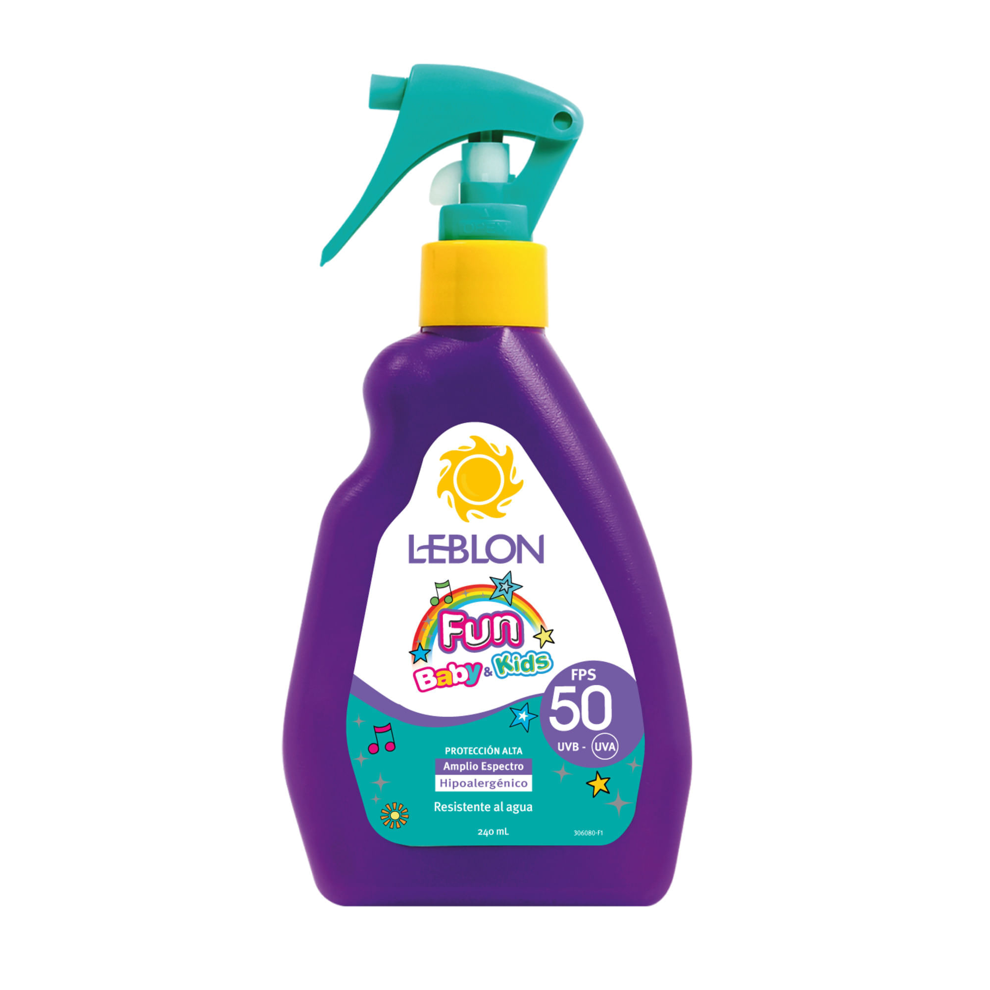 Protector Solar LEBLON Baby&Kids Fun Fps50 Frasco 240ml