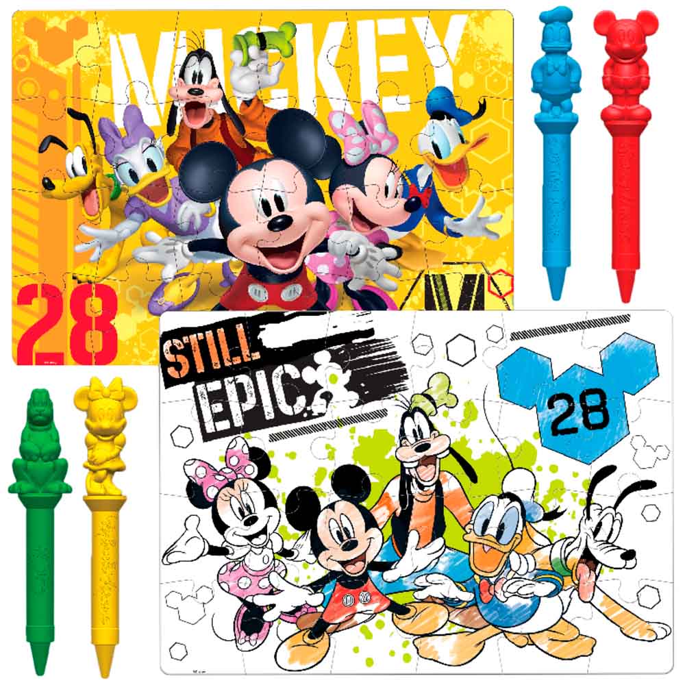 Rompecabezas DISNEY Doble Vista 24 Piezas JCA-1395