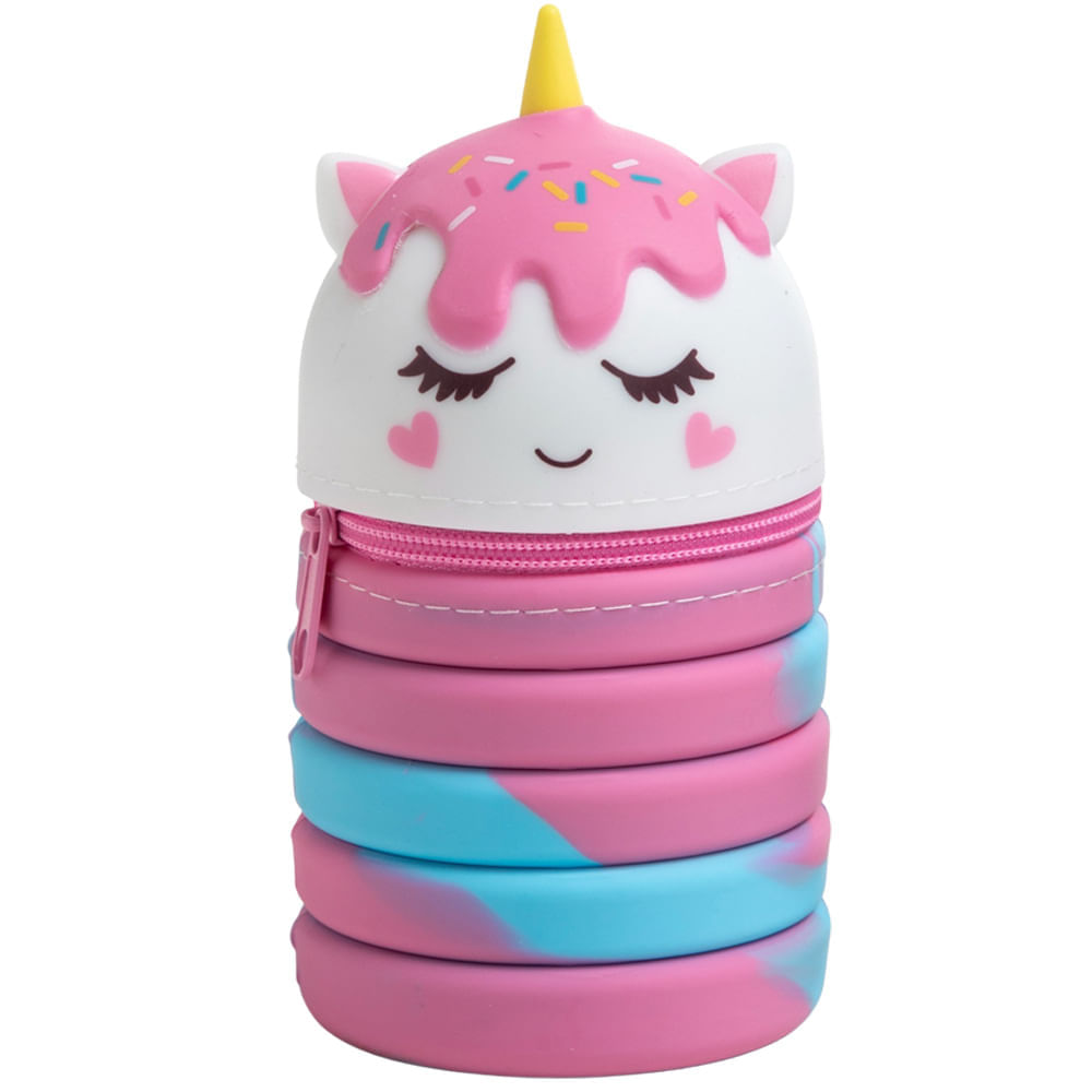 Cartuchera Unicornio Plegable CLASS&WORK