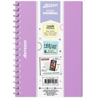Study Journal Lila - Resalt ARTESCO x4 Unidades