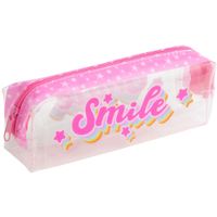 Cartuchera Pvc Smile Rosa CLASS&WORK
