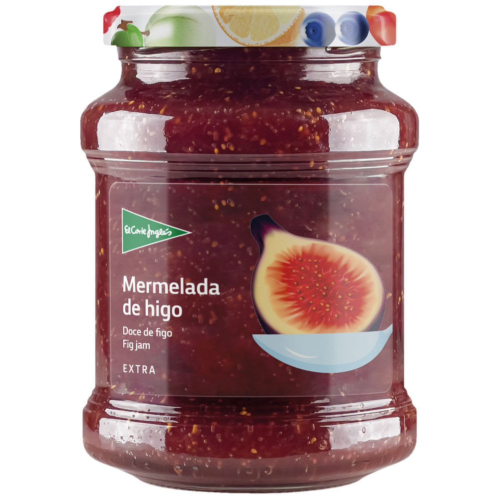 Mermelada EL CORTE DE INGLÉS Extra de Higo Frasco 410g