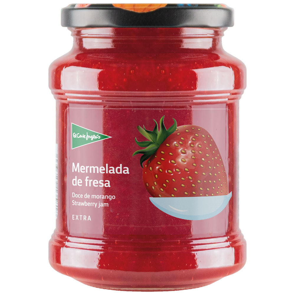 Mermelada de Fresa EL CORTE DE INGLÉS Frasco 410g