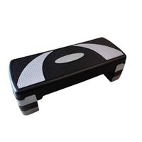 Step Grande Importado Aerobic Step Regulable 3 Niveles PLOMO