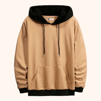 Polera Hombre Yansus Bicolor Beige