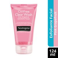 Gel Exfoliante Facial Oil-Free Clear Wash Neutrogena - Tubo 124 ML