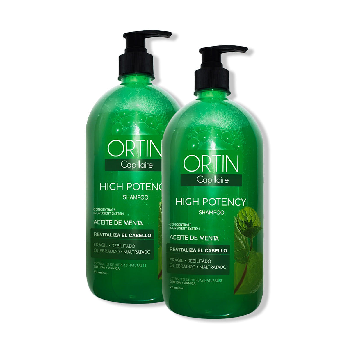 Shampoo Ortin Aceite de Menta La Cooper 1L